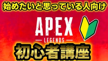 【始めるの面倒な人向けすぐわかる】エーペックスレジェンズ初心者講座Vol.1【Apex Legends】