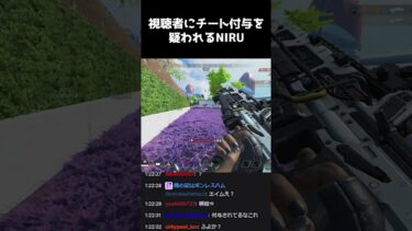 最近流行っている『チート付与チート』を視聴者に疑われるNIRU【APEX LEGENDS】