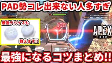 PAD勢が強くなれるコツまとめ！絶対に成長できるおすすめデバイスも教える！【APEX LEGENDS立ち回り解説】