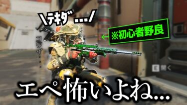 敵に怯える初心者の野良ブラハが可愛い【APEX】