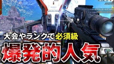 最近プロの大会やランクでこのレジェンド増えすぎじゃない？ コイツがメタか… | Apex Legends