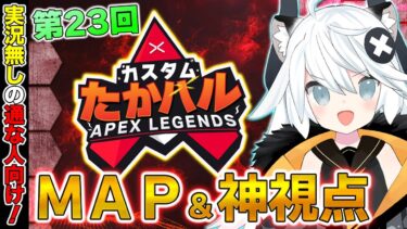 【APEX】第23回たかハルカスタムの神視点配信（実況無し）【とよぴ～】