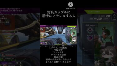 【APEX】勝手にアテレコする配信者