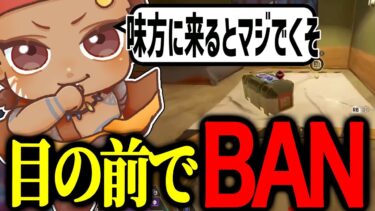 目の前で味方のチーターがBANされるでっぷｗ【APEX / でっぷ切り抜き】