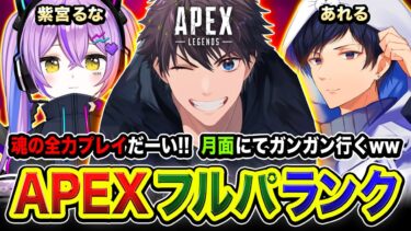 【APEXランク】真夏のフルパっす！全力でガンガンRP盛りに行くぜぃ!!!! GoGoGO!!!!  紫宮るな, あれる (21:30全員集合)【ハセシン】Apex Legends