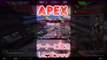 APEXでBTDMやってたらチーターと遭遇したったwww#apex #チーター