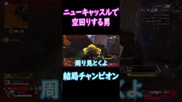 【Apex】これがニューキャッスル初心者 #apex #apexlegends #ゲーム実況 #センチネル #shortvideo #shorts #エーペックス #ニューキャッスル