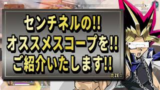 【 最新情報解説 APEX オススメ】コメント返信!!センチネルのオススメ倍率スコープについてまとめて紹介だZE!!【 遊戯王 声真似 】 #声真似  #apex #最新情報