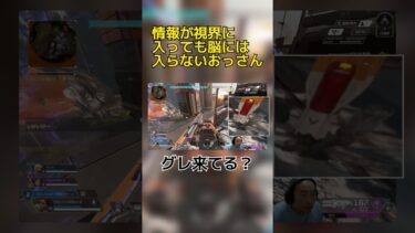 【Apex】情報が視界に入っても脳には入らないおっさん #apexlegends