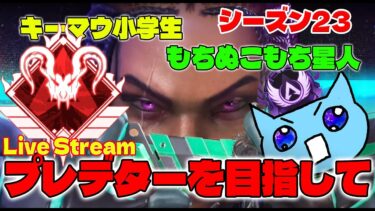 [PC版APEX]S23 #57  夜配信ソロマスター達成！めざせプレデター ! 11歳ソロマス小学生 Apex Legends Season 23 From the Rift