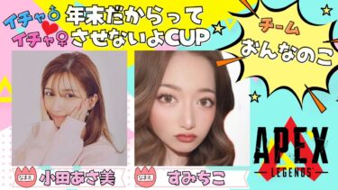 【#apex /#ライブ配信】年末だからってイチャイチャさせないよCUP【カスタム本番】