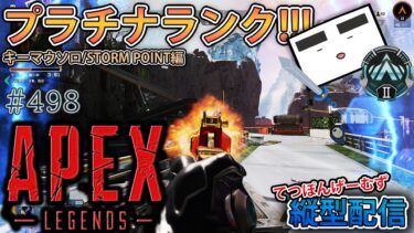 【Apex ＃498】縦型配信 プラチナⅡ～年末ソロランク!!!(ストームポイント編)【てつぽんげーむず】