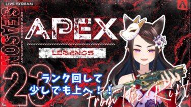 APEX配信！！少しでも上を目指して…ランクを回す！！