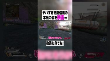 ヤバすぎる配信者の本当の姿を暴露ｗ【APEX】【Vtuber】