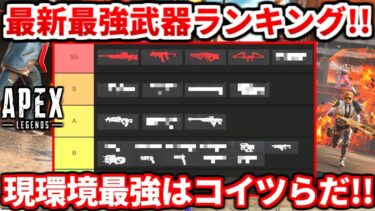 シーズン23スプ2最強武器ランキング！アプデ後最強武器はコイツらだ！現環境最強武器構成も教える！【APEX LEGENDS立ち回り解説】