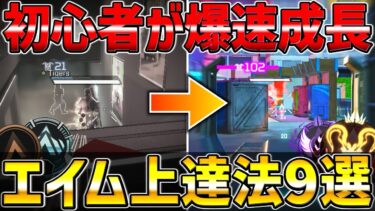 初心者が神エイムを手に入れる方法9選【APEX/エーペックス】