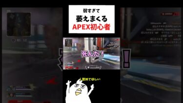 萎えまくるAPEX初心者ww#初心者apex #配信切り抜き #ゲーム実況