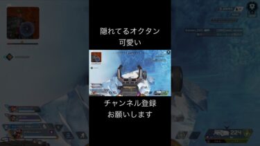 隠れてるオクタン可愛い　#エペ #apex #の最高の瞬間apexlegends #エーペックス #YouTubeおすすめ #ゲーム実況 #配信者好きさんと繋がりたい #ゲーム配信 #配信者