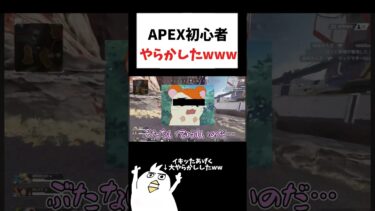 完全なやらかしたAPEX初心者www #初心者apex #配信切り抜き #ゲーム実況